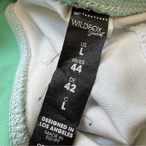 🌴 Wildfox Palm Contender compression Ankle Tights LARGE NWOT - Picture 8 of 8